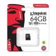 microSDXC карта 64Gb Kingston class10 UHS-I KINGSTON Canvas 80MB/s (SDCS/64GbSP)