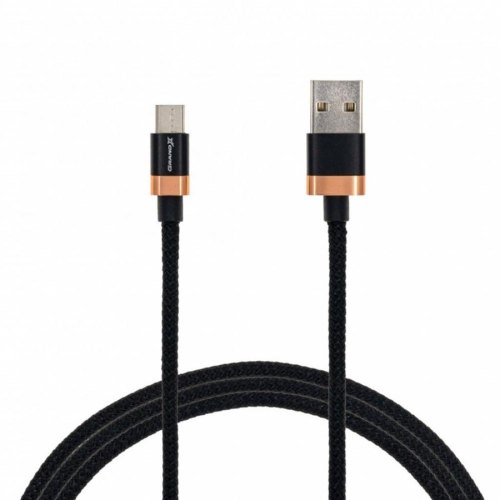Кабель Grand-X USB-Micro USB FM-07 3A, 1m, Copper/Black