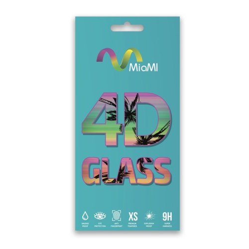 Захисне скло 4D Miami for Samsung A107/A105 (A10s/A10-2019), Black