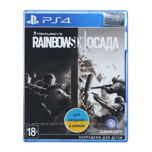 Гра для PS4 Tom Clancy's Rainbow Six: Siege [Blu-Ray диск]