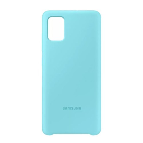 Чохол Samsung A51 (A515) EF-PA515TLEGRU, Silicone Cover, Blue