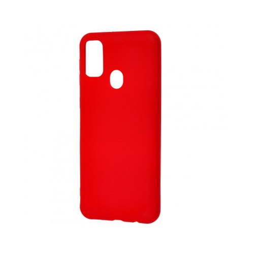Накладка силіконова SMTT Samsung  M215/M307 (M21/M30s) Red