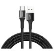 Кабель Baseus halo data cable USB For Type-C 3A 0.5m Black