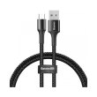 Кабель Baseus halo data cable USB For microUSB 3A 0.5m Black