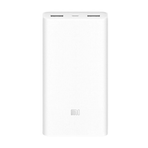 Зовнішній акумулятор PowerBank Xiaomi Mi Power Bank 2C 20000 mAh QC3.0 White