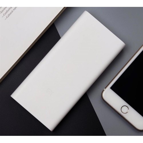 Зовнішній акумулятор PowerBank Xiaomi Mi Power Bank 2C 20000 mAh QC3.0 White