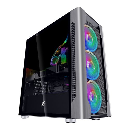 Корпус без БЖ 1stPlayer DX-M1-PLUS (DX-M1-PLUS RGB) RGB Black