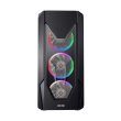 Корпус без БЖ 1stPlayer D5-R1 Color LED Black, ATX, Micro-ATX
