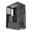 Корпус без БЖ 1stPlayer D5-R1 Color LED Black, ATX, Micro-ATX