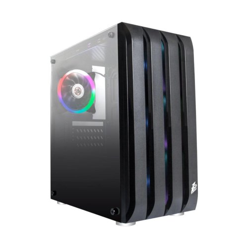 Корпус без БЖ 1stPlayer Black Sir B2-R1 (Black Sir B2-R1 Color LED) Color LED