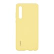 Чохол Huawei P30 Silicone Car Case Yellow