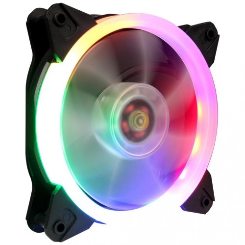 Кулер 1stPlayer R1 Color LED bulk; 120х120х25мм 4-pin