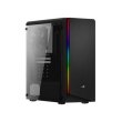 Корпус без БЖ Aerocool Rift BG RGB Tempered Glass Black (Rift BG)