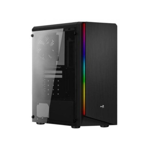 Корпус без БЖ Aerocool Rift BG RGB Tempered Glass Black (Rift BG)