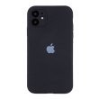 Чохол Apple Silicone Case for iPhone 11, Black (Camera Lens Protection)