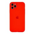 Чохол Apple Silicone Case for iPhone 11 Pro, Red (Camera Lens Protection)