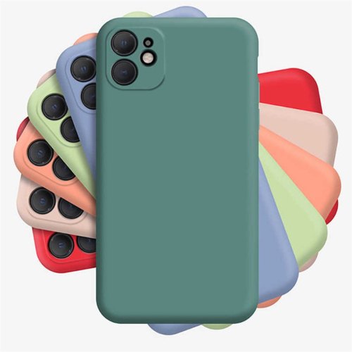 Чохол Apple Silicone Case for iPhone 11, Pine Green (Camera Lens Protection)