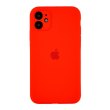 Чохол Apple Silicone Case for iPhone 11, Red (Camera Lens Protection)
