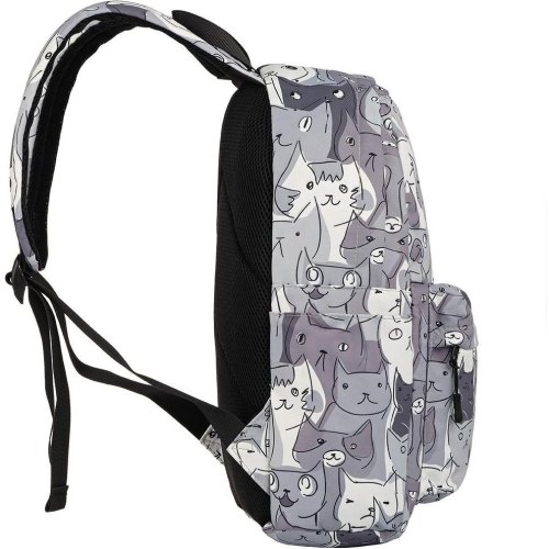 Рюкзак 2Е, TeensPack Cats, сірий (2E-BPT6114GC)