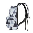 Рюкзак для ноутбука, 13, 2Е TeensPack Triangles (2E-BPT6114WT)