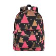Рюкзак для ноутбука, 13, 2Е TeensPack Triangles (2E-BPT6114BK)