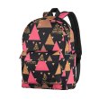 Рюкзак для ноутбука, 13, 2Е TeensPack Triangles (2E-BPT6114BK)