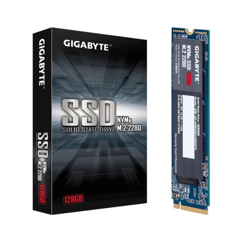 Накопичувач SSD NVMe M.2 2280 Gigabyte 128GB PCIe 3.0 3D TLC (GP-GSM2NE3128GNTD)