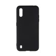 Накладка Soft Matte Slim Fit TPU Case for Samsung A015 Galaxy A01, Black