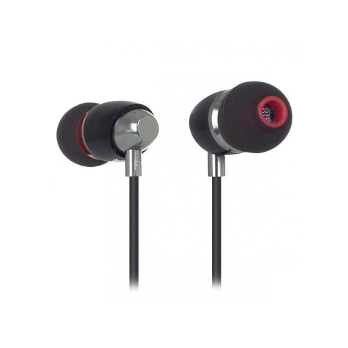 Навушники дротові з мікрофоном, Ergo ES-700i Black