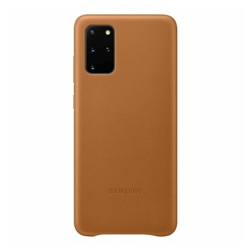 Чохол Samsung G985 (S20+) Leather Cover EF-VG985LAEGRU, Brown