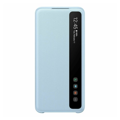 Чохол Samsung G980 (S20) Clear View Cover EF-ZG980CLEGRU, Sky Blue