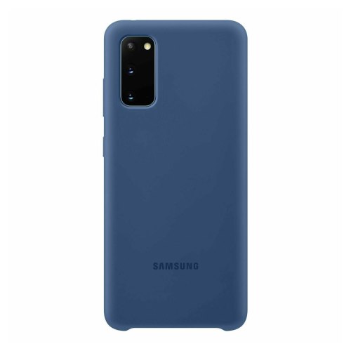 Чохол Samsung G980 (S20) Silicone Cover EF-PG980TNEGRU, Navy