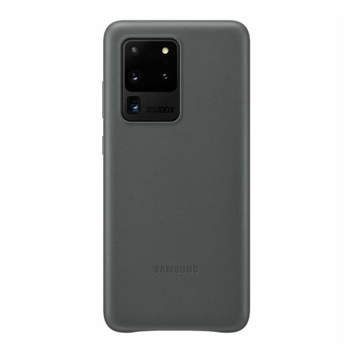 Чохол Samsung G988 (S20 Ultra) Leather Cover EF-VG988LJEGRU, Gray