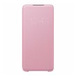 Чохол Samsung G985 (S20+) LED View Cover EF-NG985PPEGRU, Pink