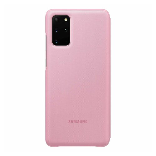 Чохол Samsung G985 (S20+) LED View Cover EF-NG985PPEGRU, Pink