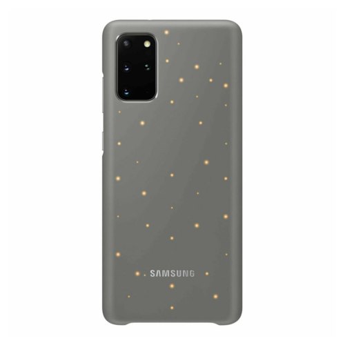Чохол Samsung G985 (S20+) LED Cover EF-KG985CJEGRU, Gray