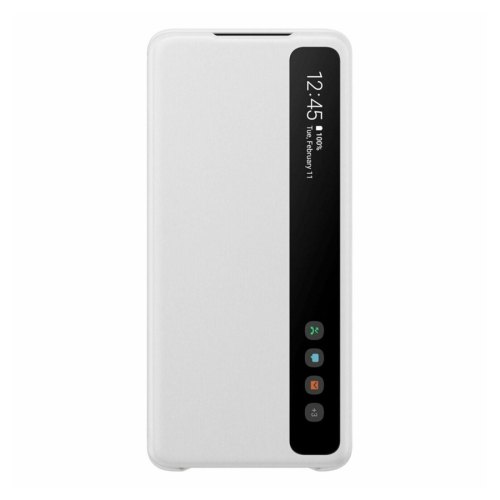 Чохол Samsung G985 (S20+) Clear View Cover EF-ZG985CWEGRU, White