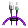 Кабель Baseus Zinc Magnetic Cable USB Type-C 3A 1m Purple