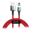 Кабель Baseus Zinc Magnetic Cable USB Lightning 2.4A 1m Red
