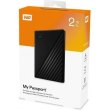 Зовнішній жорсткий диск 2TB Western Digital My Passport (WDBYVG0020BBK-WESN) 2.5 USB3.0 Black