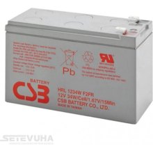 Акумуляторна батарея CSB 12V 9Ah HRL1234WF2FR