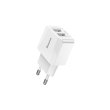 МЗП Baseus USB Wall Charger 2xUSB 2.1A Mini Dual-U White
