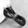 Кабель Baseus Cafule Cable USB For Micro 2.4A 1.0M Gray/Black