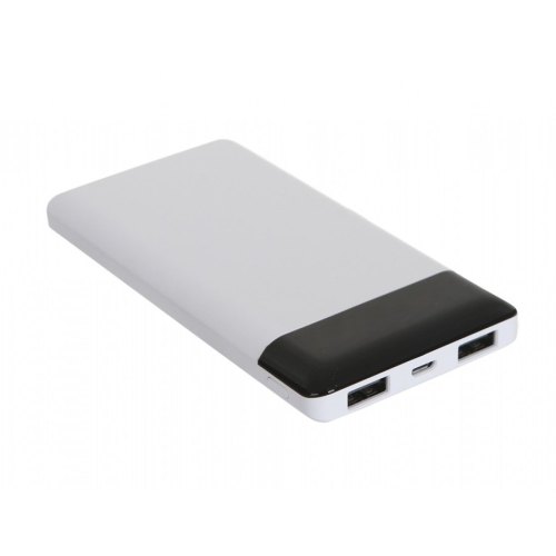 Зовнішній акумулятор Powerbank Baseus Mini Cu power bank 10000mAh (2 USB, 2.1A output/micro input, digital display) White