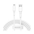 Кабель Baseus Mini White USB Cable Type-C 3.0A 1m White