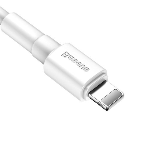 Кабель Baseus Mini White USB Cable Lightning 2.4A 1m White