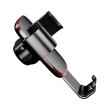 Автотримач для мобiльного Baseus Metal Age Gravity Car Mount (Air Outlet Version) Black