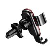 Автотримач для мобiльного Baseus Metal Age Gravity Car Mount (Air Outlet Version) Black