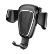 Автотримач для мобiльного Baseus Metal Type Gravity Car Mount Black