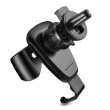 Автотримач для мобiльного Baseus Metal Type Gravity Car Mount Black